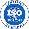 Сертифікат якості ISO-9001-2015